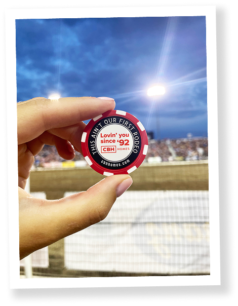CBH branded poker chip