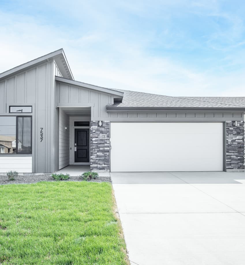 Aerial picture of community in Nampa